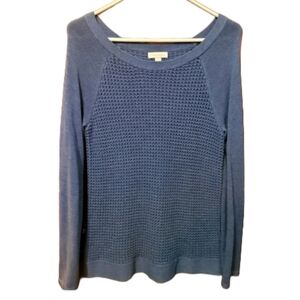 Charter Club   Woman's M   Sweater    Long Sleeve    Blue